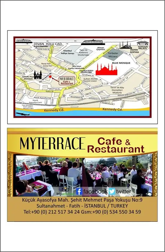 Myterrace Cafe & Restaurant'nin yemek ve ambiyans fotoğrafları 28