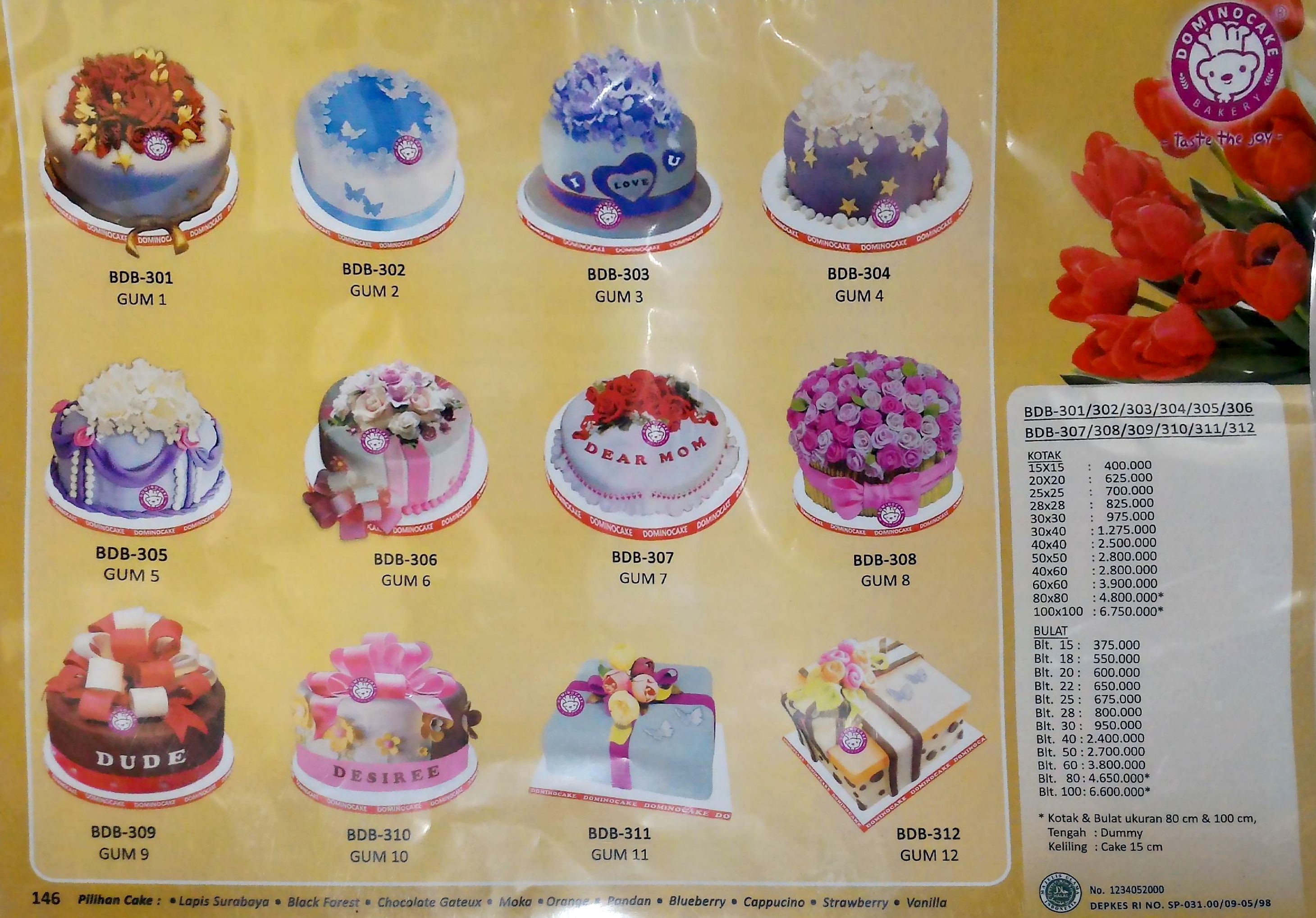 Foto restoran Domino Cake - Foto makanan pilihan di Tangerang,Tangerang