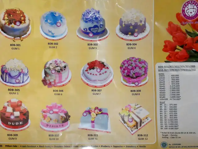 Gambar Makanan Domino Cake 10