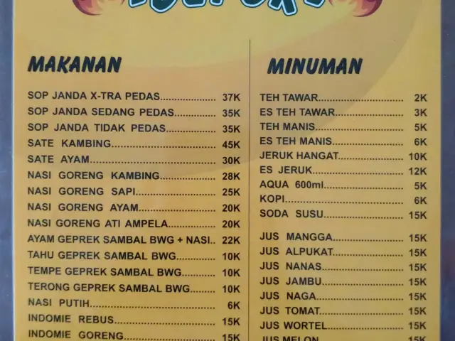 Gambar Makanan RMSopJandaDepok 1