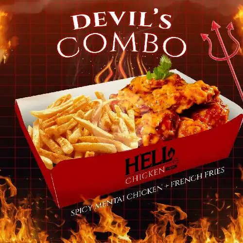 Gambar Makanan Hell Chicken, Gajah Mada 3
