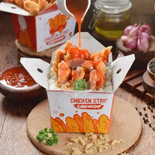 Gambar Makanan Chicken Strip Crunchy & Mie Ayam Kriuk, BB 7