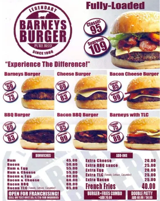 Barneys Burger Food Photo 1