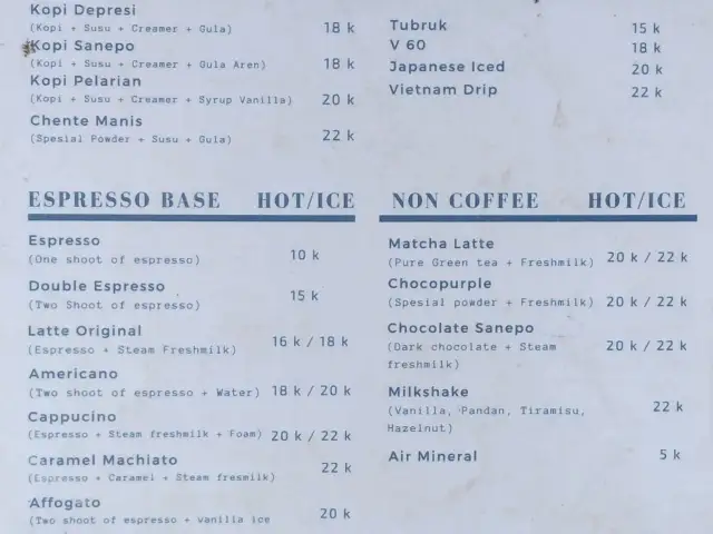 Sanepo Coffee & Eatery