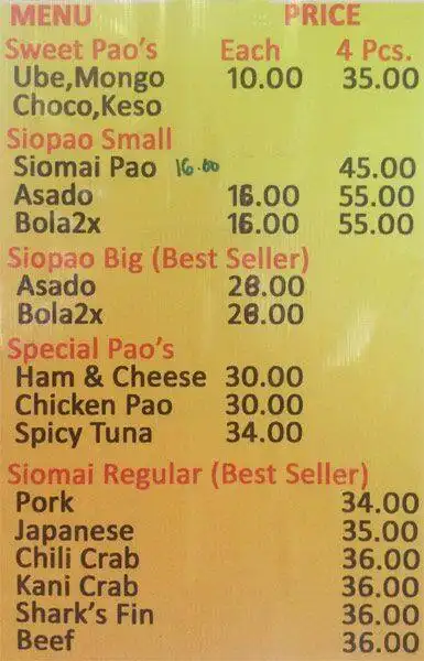 Pinoy Pao Food Photo 1