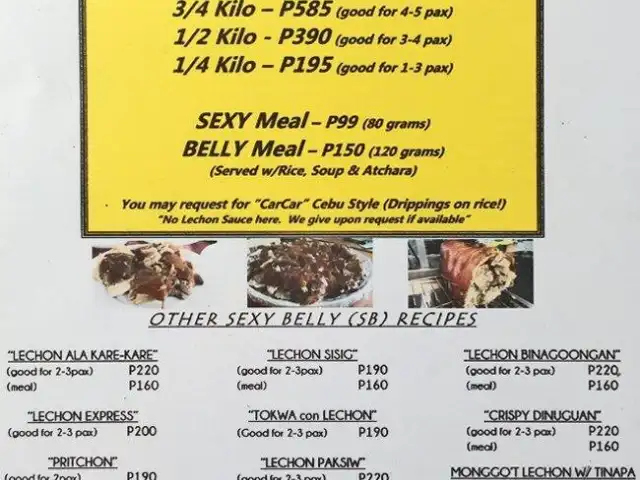 Sexy Belly Boneless Lechon Cebu Food Photo 1