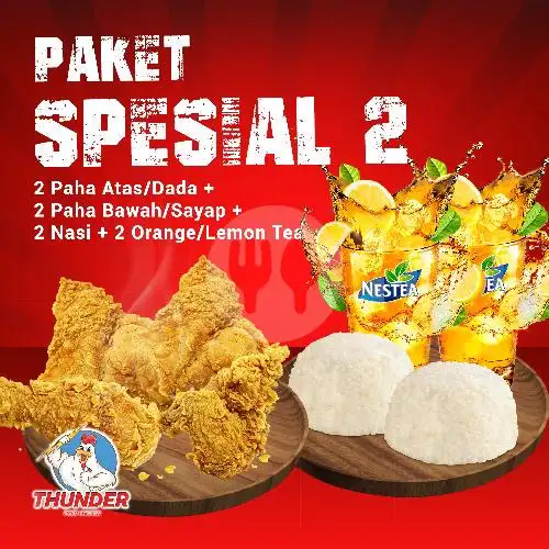 Gambar Makanan Thunder Fried Chicken, Pramuka 13