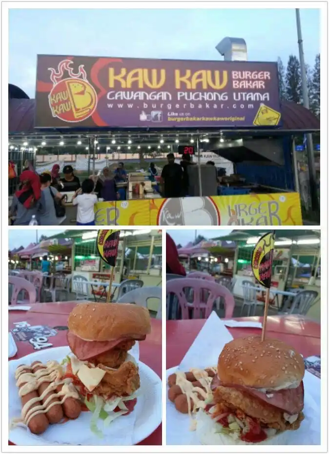 Burger Bakar Kaw Kaw