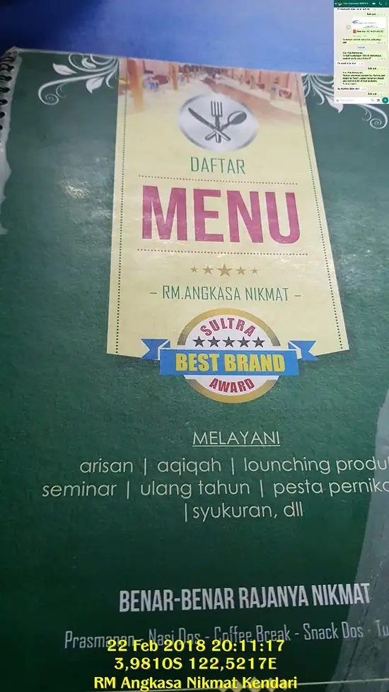 Gambar Makanan Rumah Makan Angkasa Nikmat 18