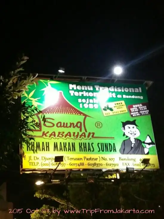 Gambar Makanan Saung Kabayan 10