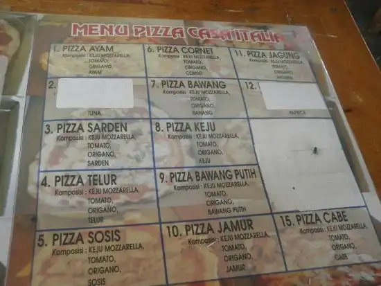 Gambar Makanan Pizza Casa Italia 2