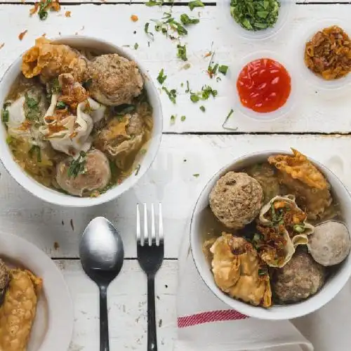 Gambar Makanan Bakso Bakwan Malang Cak Su Kumis, Kemang Timur 9