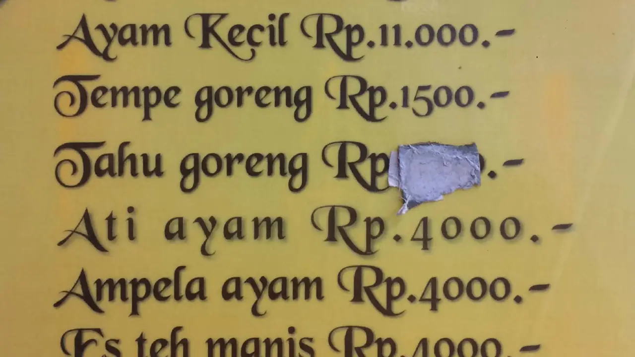 Ayam Goreng Lalab Ngamprah