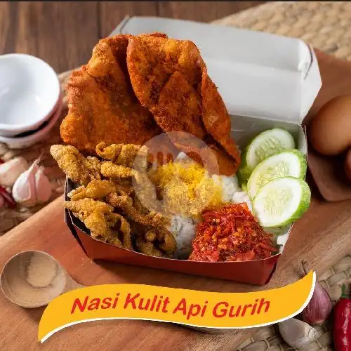 Gambar Makanan Nasi kulit Dewa Express + Geprek Gaskeun, Rasuna Garden Food Street 8