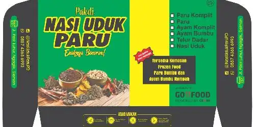 Nasi Uduk Paru PakDi Cabang Jakal KM 14, Jl. Kaliurang KM14 Tj Manding