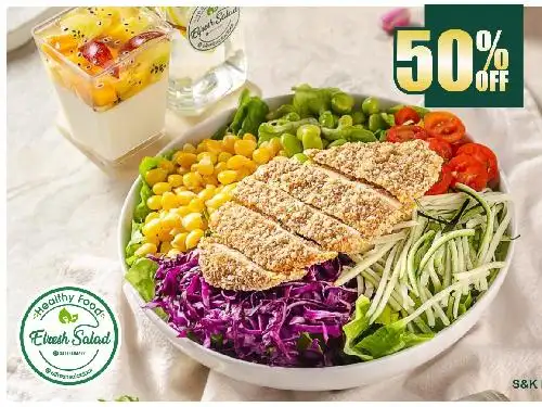 Salad Bar By Efresh Superfut (Healthy food), Everplate Kemang