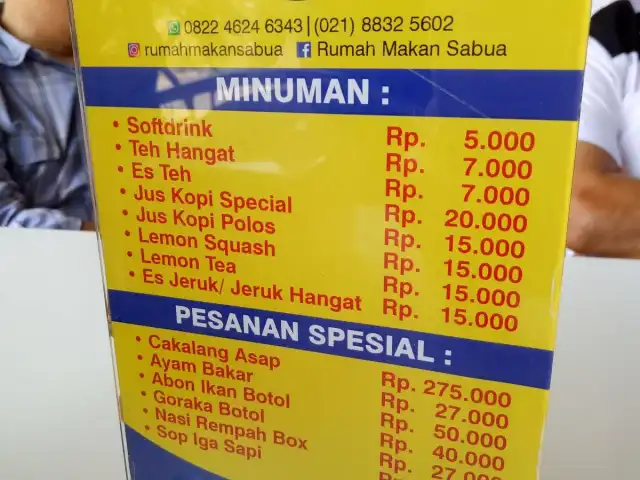 Gambar Makanan Rumah Makan Sabua 8