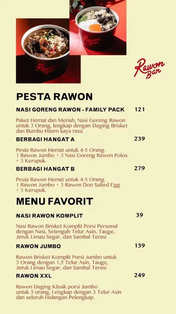 Gambar Makanan Rawon Bar - Mayestik 1