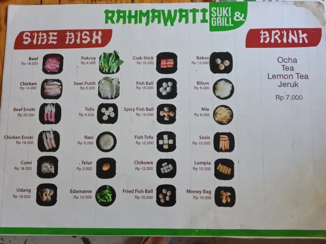 Gambar Makanan Rahmawati Suki & Grill 7