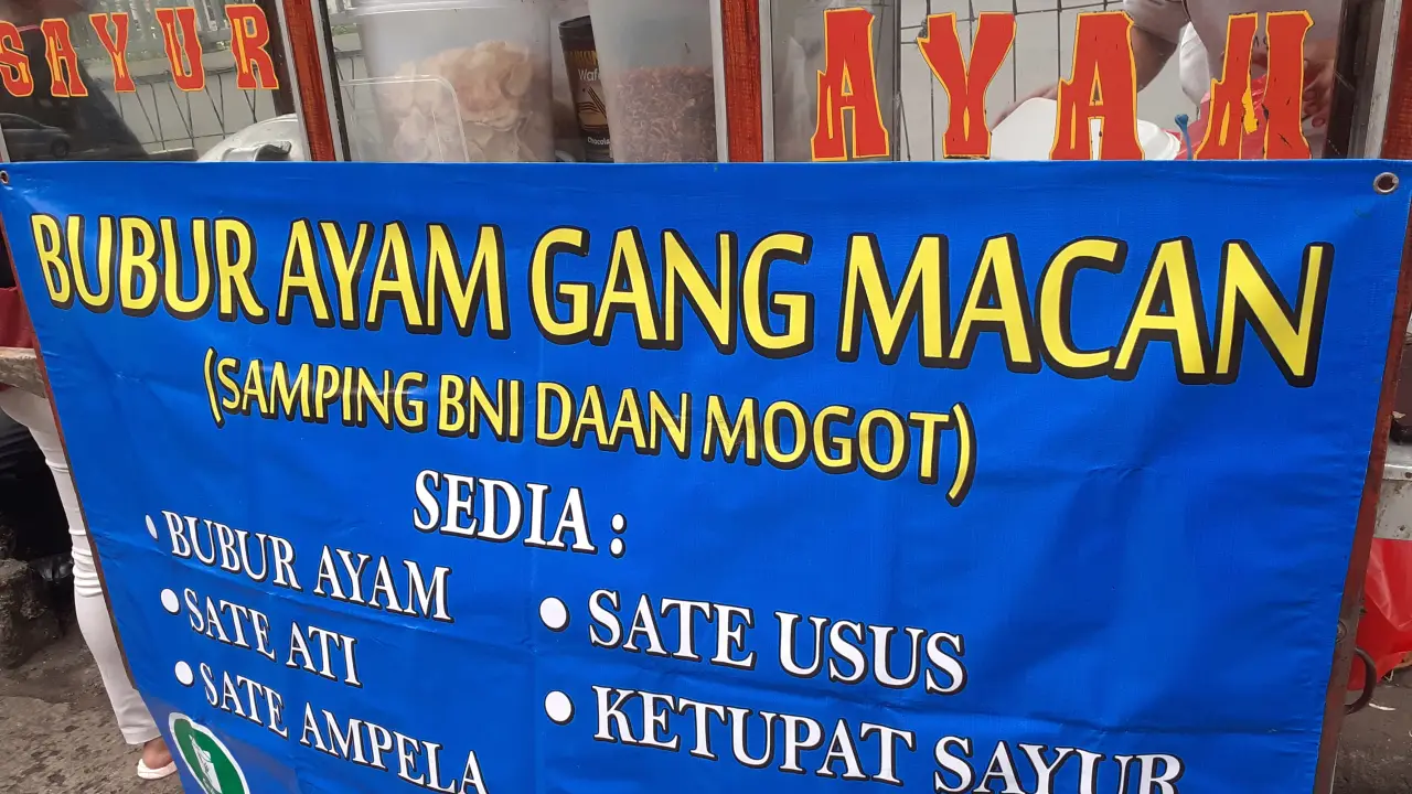 Bubur Ayam Gang Macan