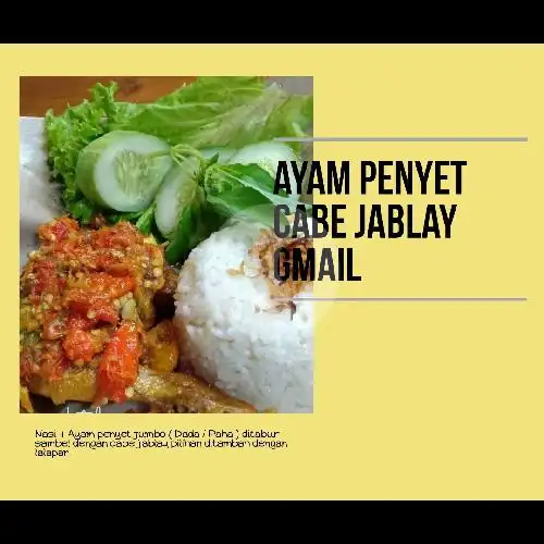 Gambar Makanan Ayam Geprek Kedai Gmail, Bogor Tengah 11