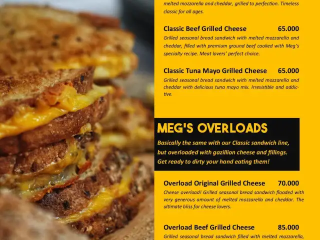 Gambar Makanan Meg's Grilled Cheese 1