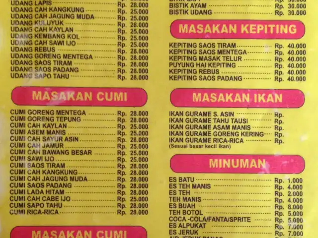 Gambar Makanan Rumah Makan & Seafood 99 2