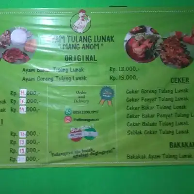 Ayam Tulang Lunak Mang Anom