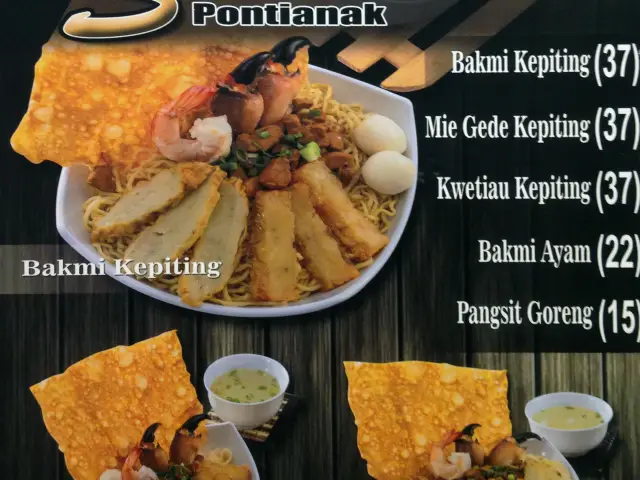 Gambar Makanan Bakmi Kepiting Saudara 2