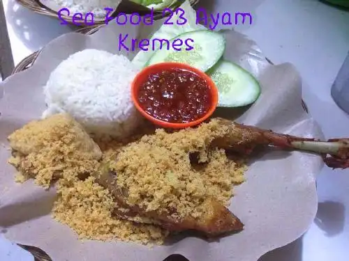 Seafood 23 Ayam Kremes, Cibinong