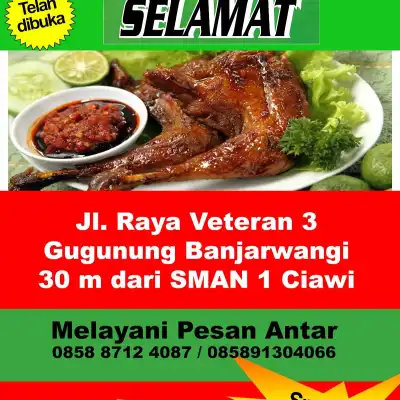 bebek dan ayam goreng selamat ciawi