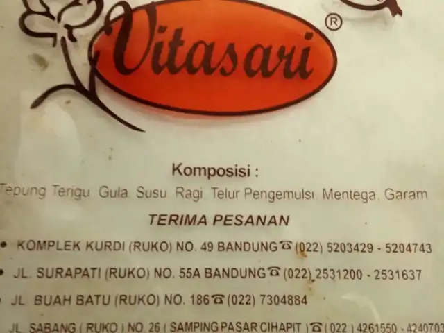 Gambar Makanan Vitasari Bakery 4