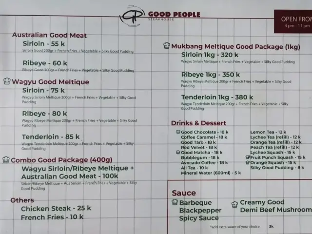 Gambar Makanan Good People SteakHouse 1