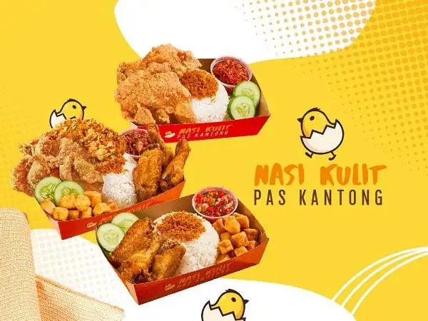 Nasi Kulit Pas Kantong, Mangga Besar