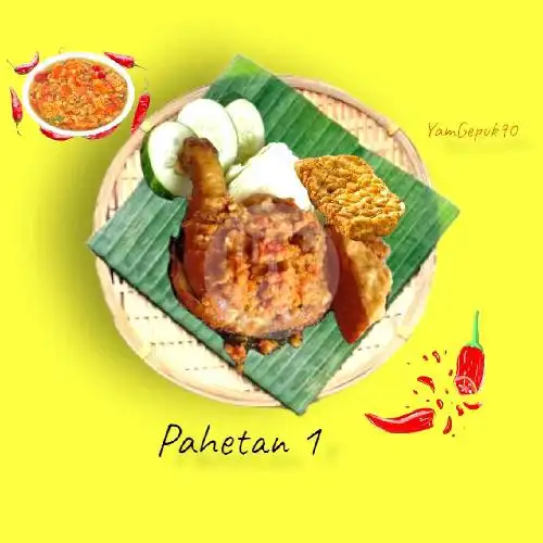 Gambar Makanan Ayam Gepuk 90, Jl. Tenis Raya Rt. 1 / Rw. 8 2