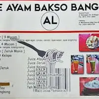 Gambar Makanan Bakmi Ayam Baso & Es Bangka AL 1