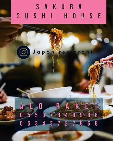 Sakura Sushi House'nin yemek ve ambiyans fotoğrafları 1