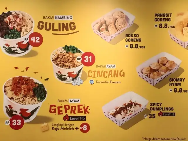 Gambar Makanan Bakmi Karya 1