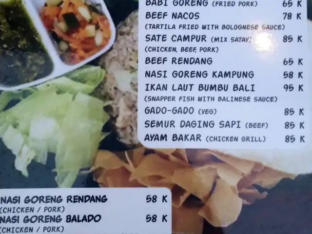 Gambar Makanan Warung Amigos Bali Zen 4