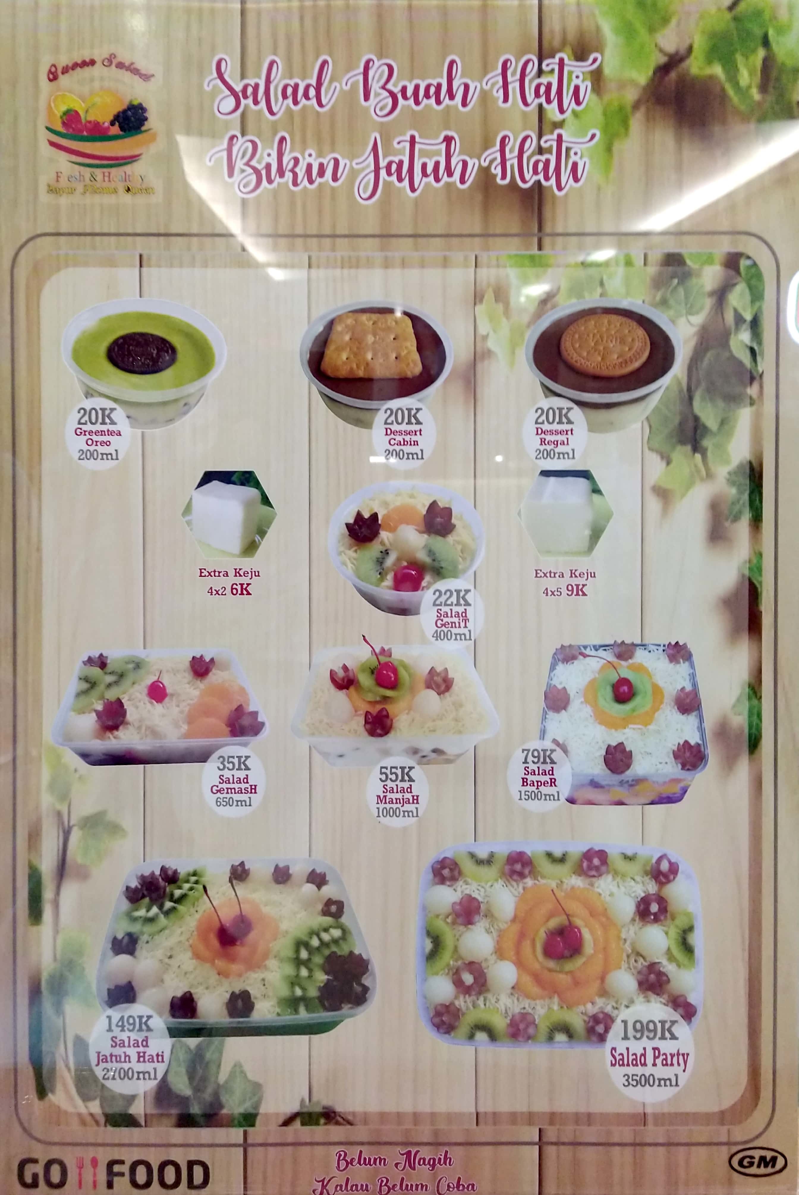 Queen Salad terdekat - Restoran dan Tempat Makan Salad terdekat di Surabaya