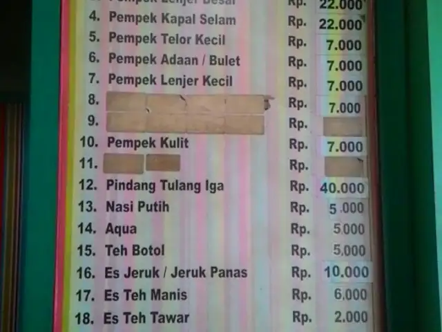 Gambar Makanan Pempek Pak Raden 11