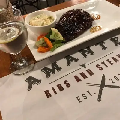 Amante ribs and steaks