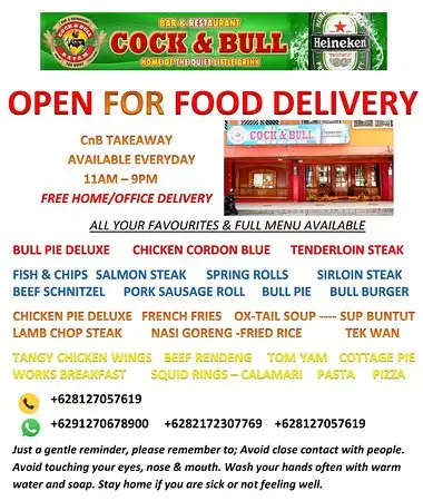 Gambar Makanan Cock & Bull Bar and Restaurant 2