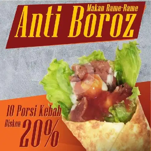 Gambar Makanan Kebab Balqis Senayan - Cabang Bangka Raya, Seberang Restorant Smaklek 19