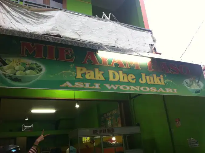 Mie Ayam Baso Pa' Dhe Juki