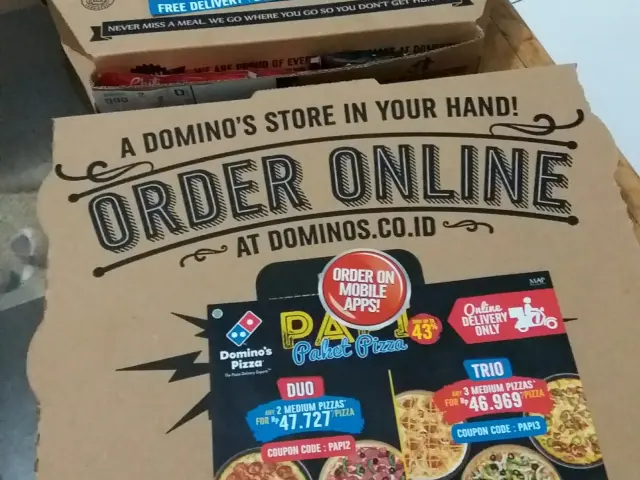 Gambar Makanan Domino's Pizza 9