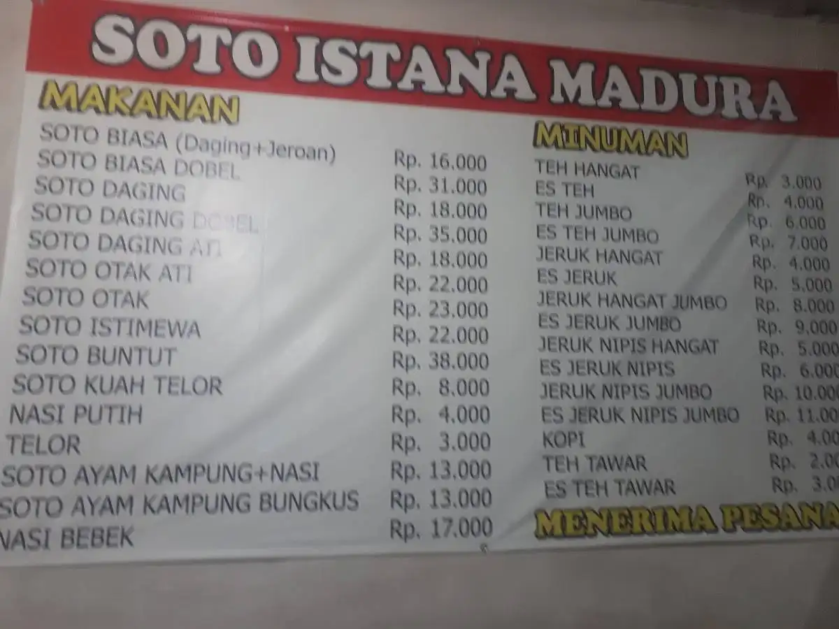 Soto Istana Madura