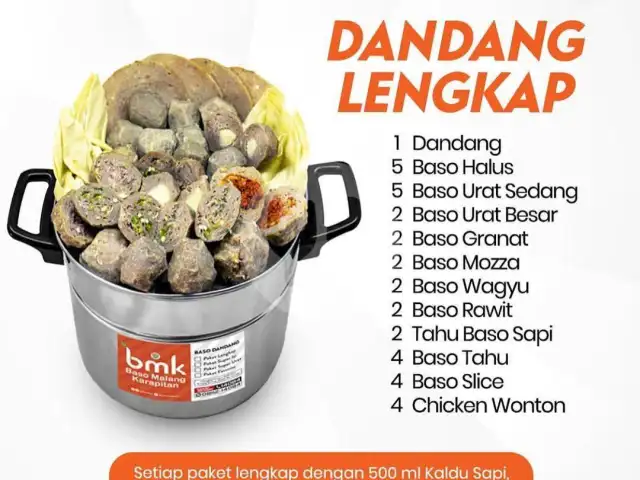 Gambar Makanan BMK Baso Malang Karapitan, Supermal  Karawaci 3