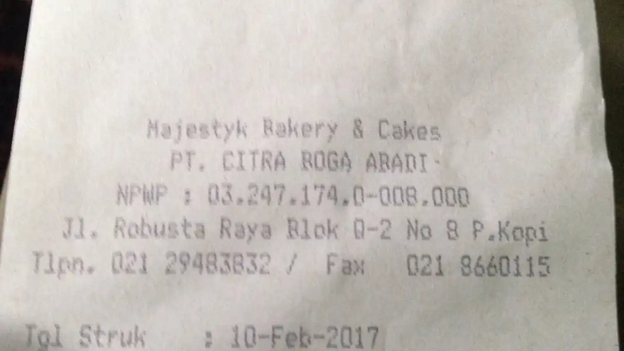 Majestyk Bakery & Cake Shop