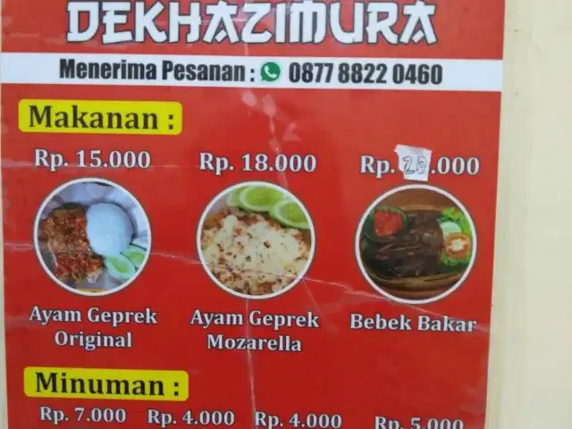 Gambar Makanan Ayam Geprek Mozarella 1